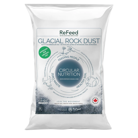 Glacial Rock Dust: trace minerals (ReFeed)   50 lb