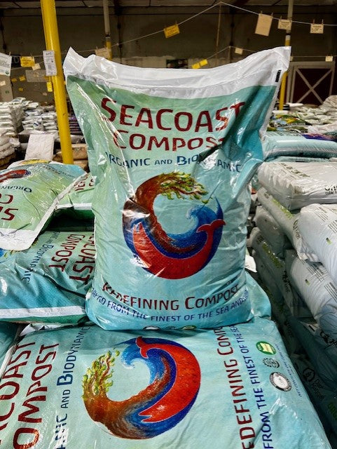 Seacoast Compost (Organic, biodynamic), 1 cf