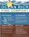 Ocean Rich Fish Compost, 1.5 cf (local product)