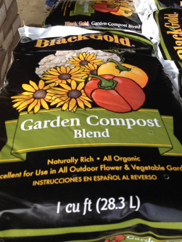 Garden Compost (Black Gold Organic)   1 cf