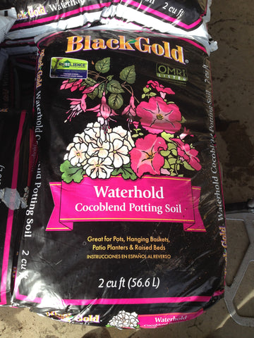 Waterhold Cocoblend Potting Soil (Black Gold Organic)   2 cf