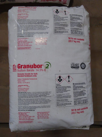 Boron - Granular  50 lb  (Granubor)